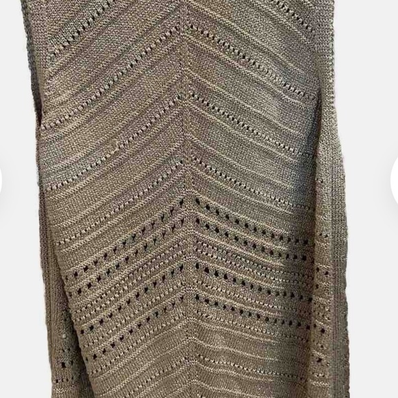 WHBM S/L Stitchy Tank in Pearl Dust sz xs EUC - Picture 4 of 8